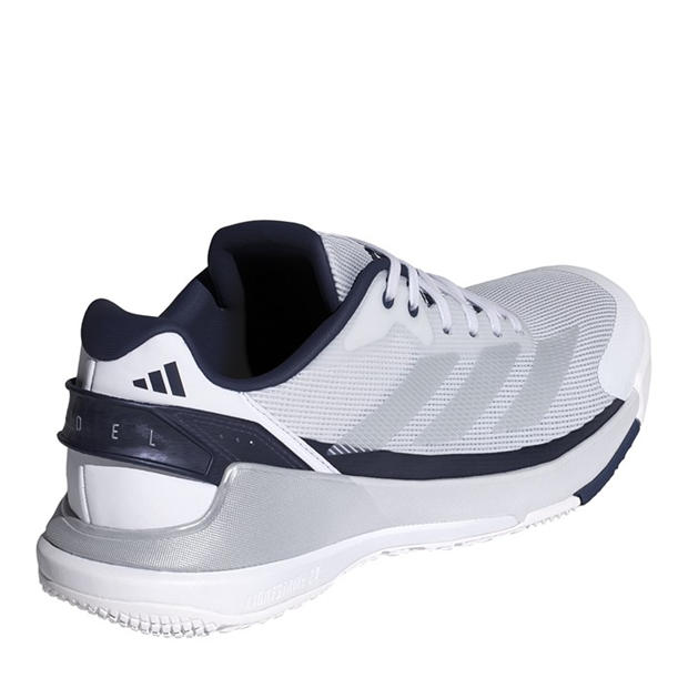 White/Slvr/Blue - adidas - Men's Padel Trainers