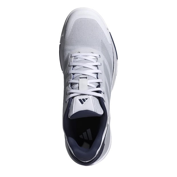 White/Slvr/Blue - adidas - Men's Padel Trainers