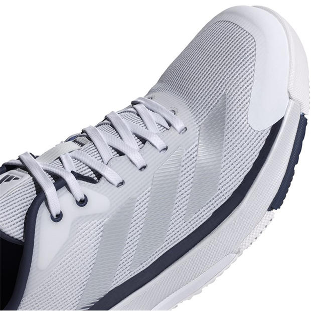 White/Slvr/Blue - adidas - Men's Padel Trainers