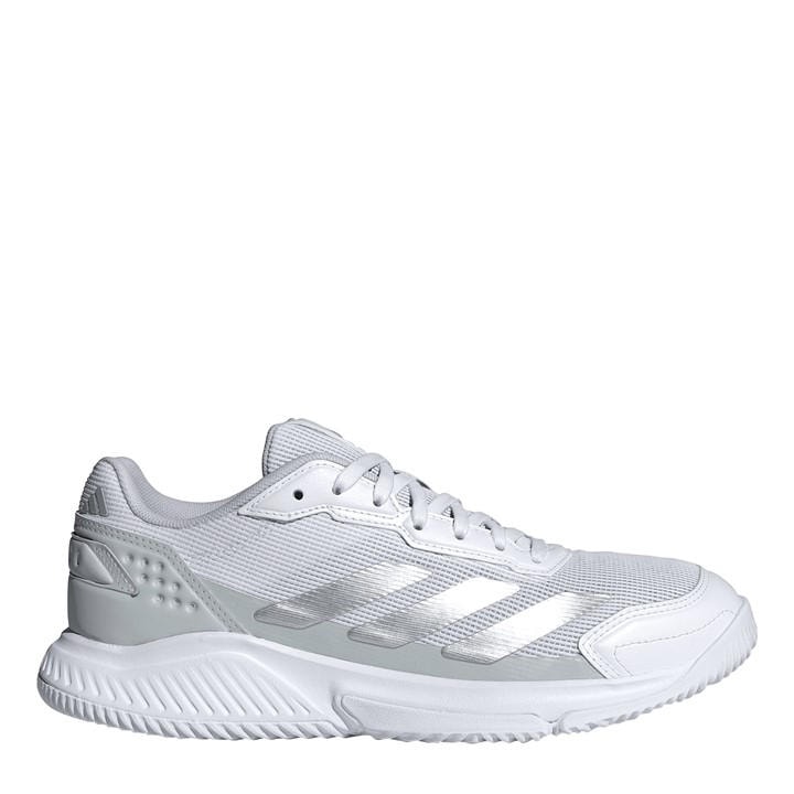 Adidas Women's White Padel Trainers in Size 7, Sports Direct