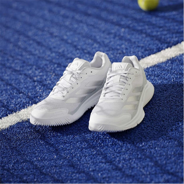 White/Slvr Met - adidas - Women's Padel Trainers
