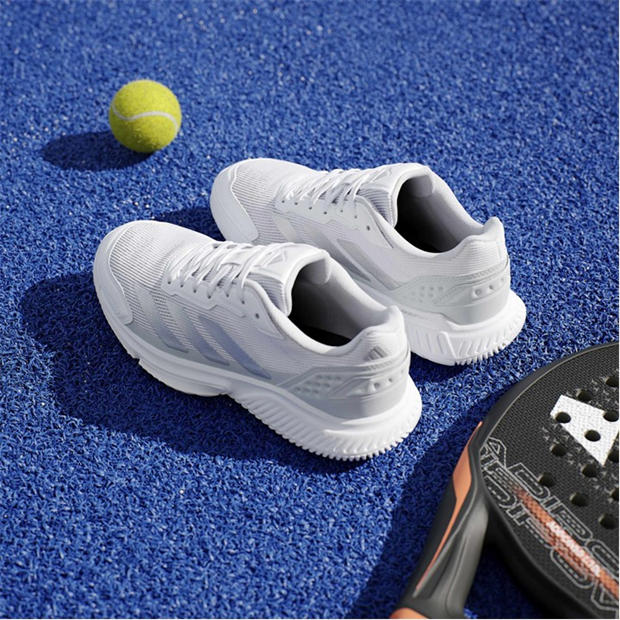 White/Slvr Met - adidas - Women's Padel Trainers