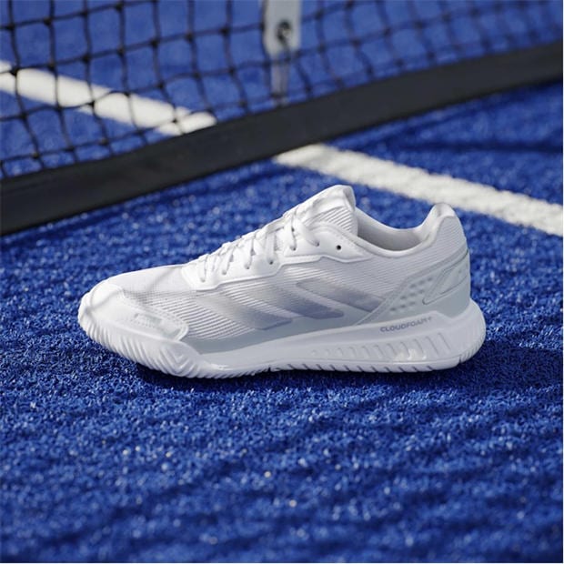 White/Slvr Met - adidas - Women's Padel Trainers