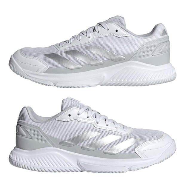 White/Slvr Met - adidas - Women's Padel Trainers
