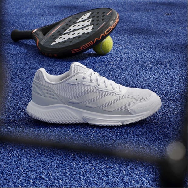 White/Slvr Met - adidas - Women's Padel Trainers
