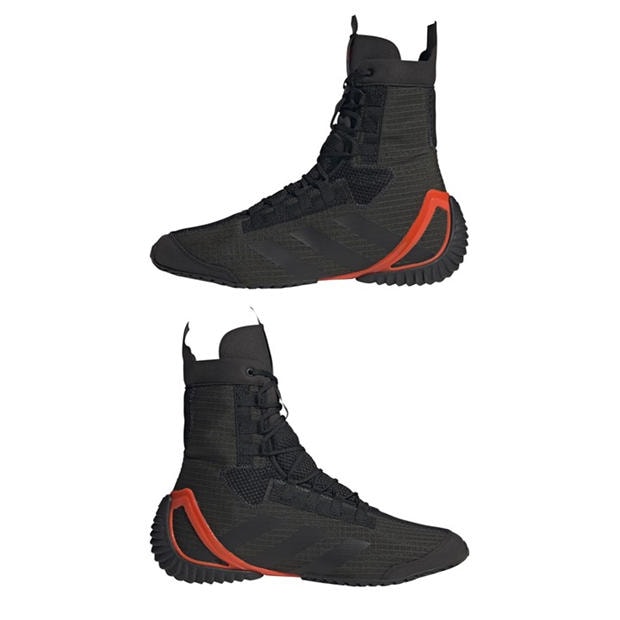 Carbon - adidas - Speedex 23 Mid Cut Boxing Boots Mens