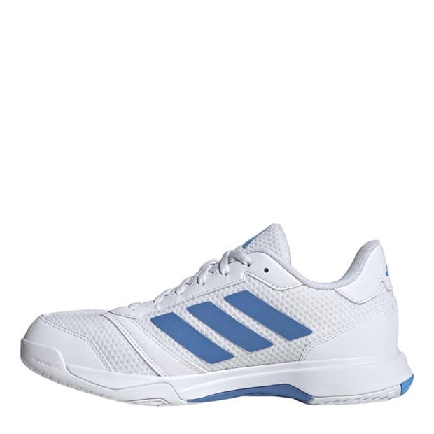 White/Blue - adidas - Men's Squash Shoes