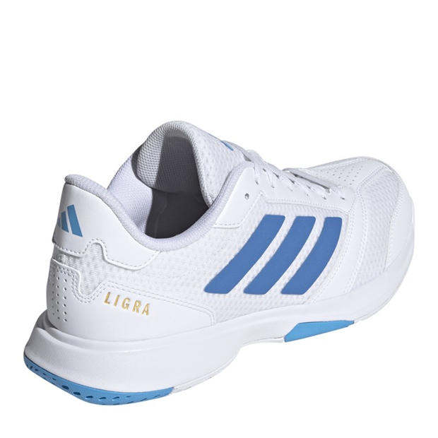 White/Blue - adidas - Men's Squash Shoes