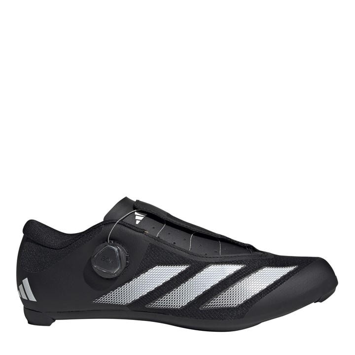 Adidas Men's Black Tempo Stripes Boa Road Cycling Shoes in Size 6, Sports Direct