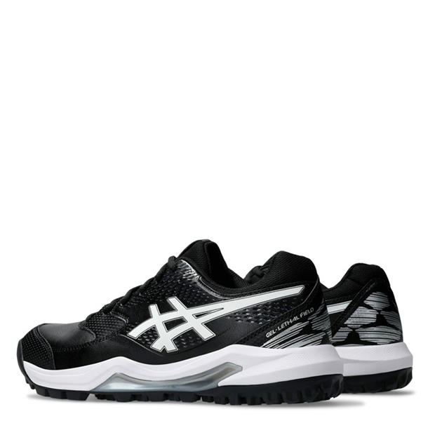 Black/White - Asics - Gel-Lethal Field 2 Hockey Shoes Unisex Adults