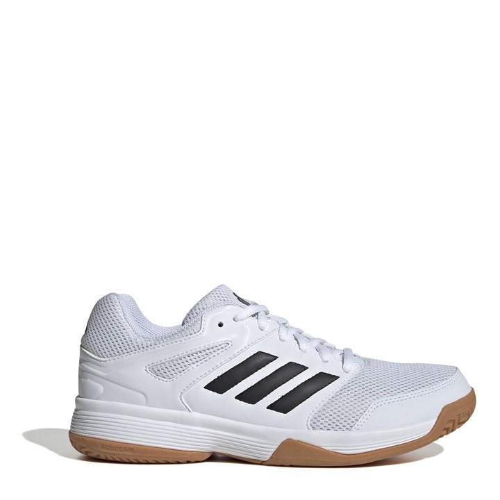 Adidas Women's White Speedcourt Indoor Shoes in Size 5, Sports Direct