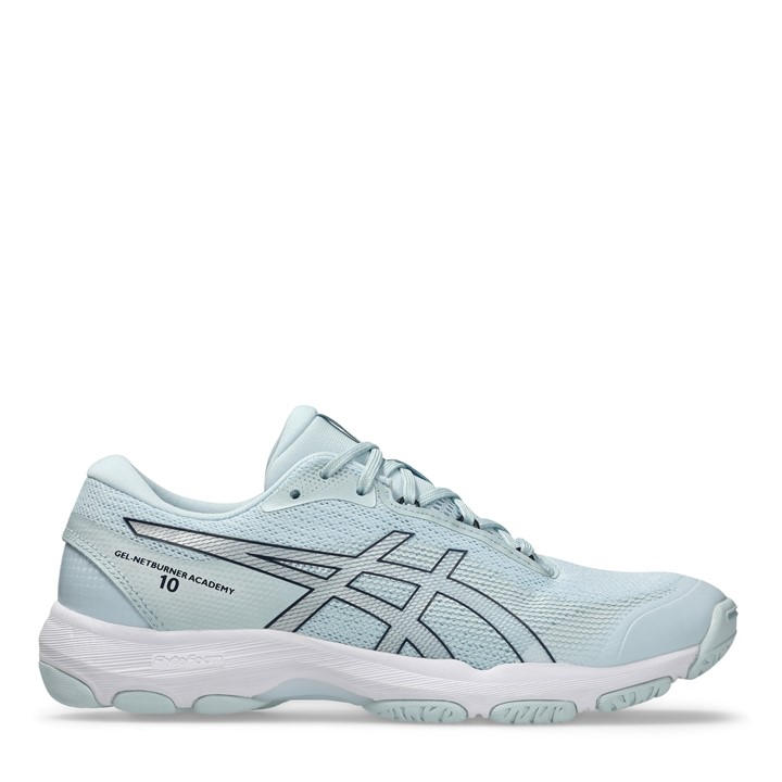 Asics Women's Blue Gel Netburner Academy Netball Shoes in Size 7, Sports Direct