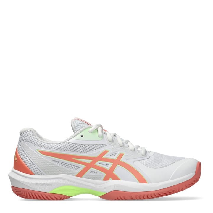 Asics Women's White Game Ff Padel Trainers in Size 7, Sports Direct