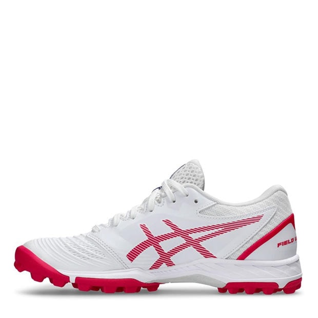 White/Brt Rose - Asics - Women's Field Ultimate Ff Astro Hockey Shoes