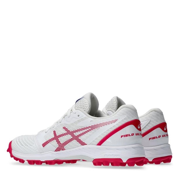 White/Brt Rose - Asics - Women's Field Ultimate Ff Astro Hockey Shoes