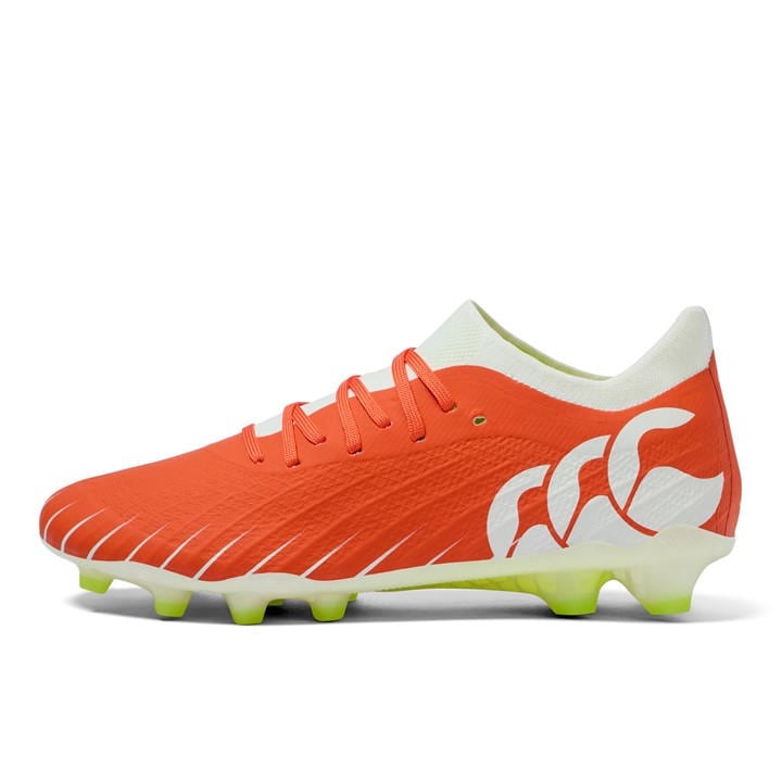 Canterbury Men's Orange Speed Elite Firm Ground Rugby Boots in Size 9, Sports Direct