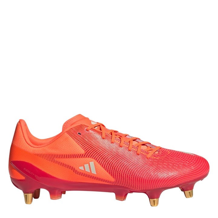Adidas  Red  Adizero Rs15 Pro Sg Rugby Boots in Size 6, Sports Direct