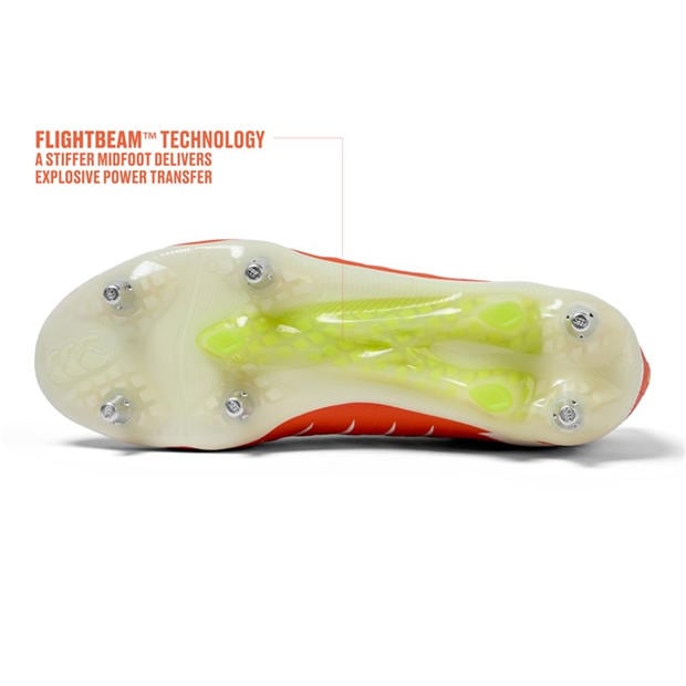 Tangerine - Canterbury - Phoenix 2 Elite Mens Soft Ground Rugby Boots
