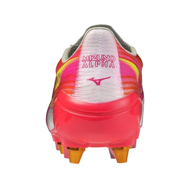 White/Purple - Mizuno - Mens Mizuno Alpha Elite Rugby Boots