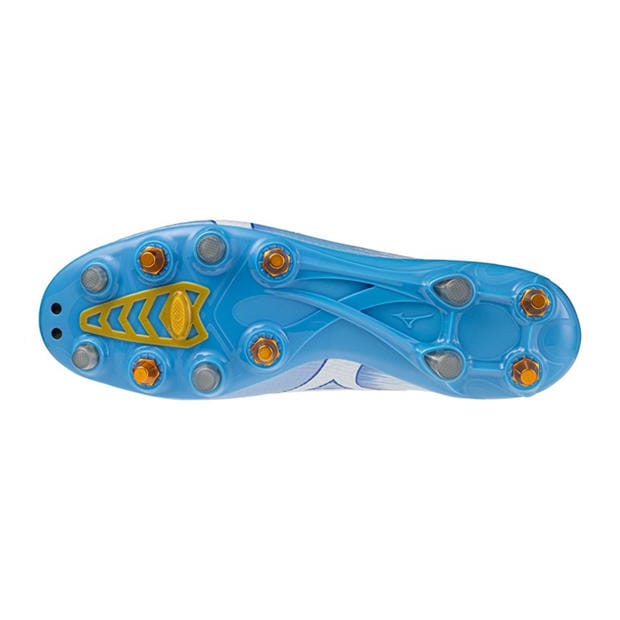 Blue/White - Mizuno - Mens Mizuno Alpha Elite Rugby Boots