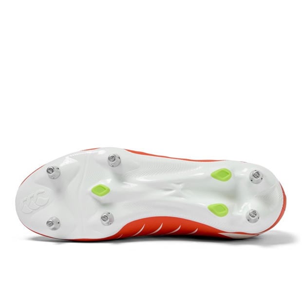 Tangerine - Canterbury - Phoenix 2 Pro Mens Soft Ground Rugby Boots