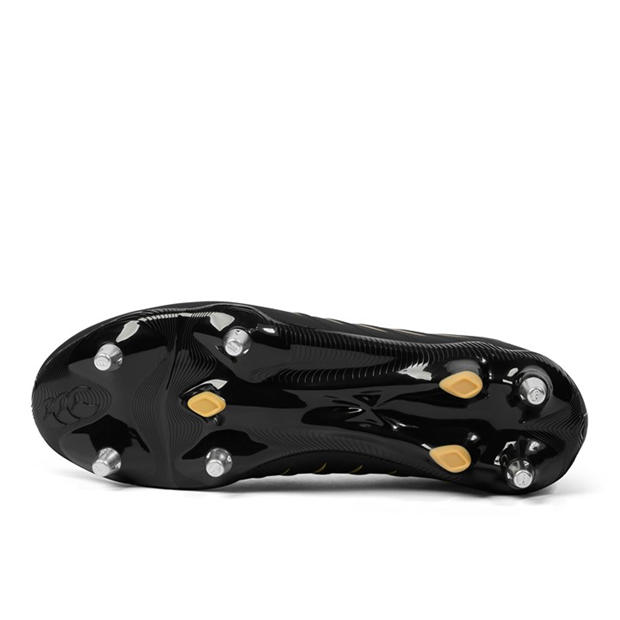 Black - Canterbury - Phoenix 2 Pro Mens Soft Ground Rugby Boots