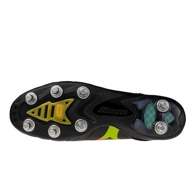 Black Lava - Mizuno - Mens Mizuno Morellia Neo V Elite Softground Rugby Booots