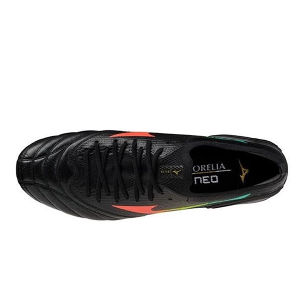Black Lava - Mizuno - Mens Mizuno Morellia Neo V Elite Softground Rugby Booots