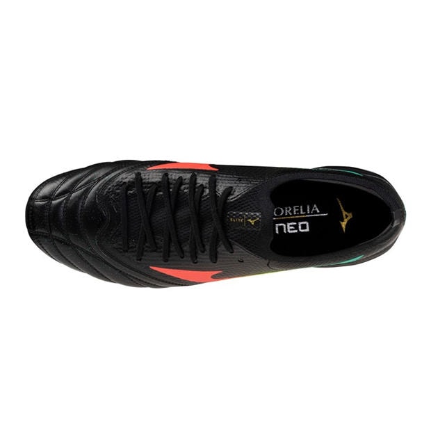 Black Lava - Mizuno - Mens Mizuno Morelia Neo V Elte Artifcial Grass Rugby Boots