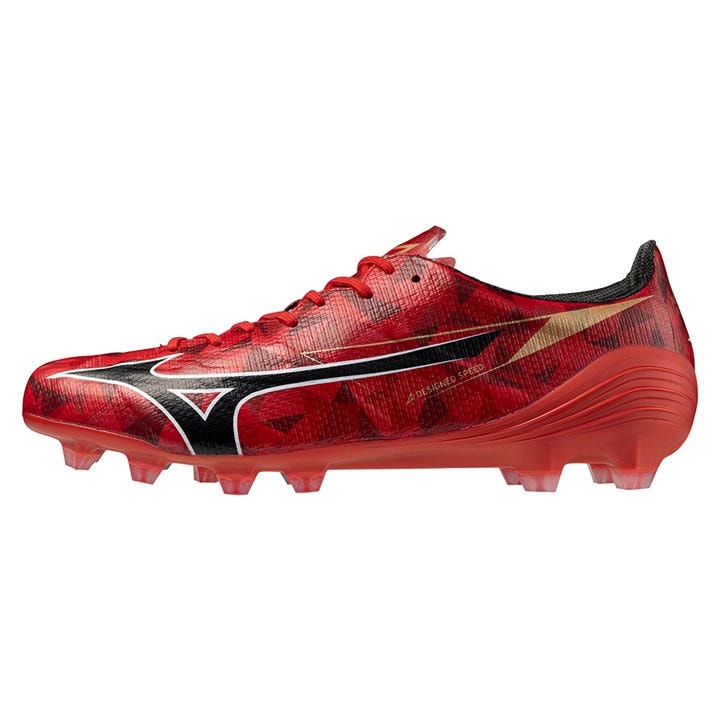 Mizuno Men's Red Alpha Ii Firm Ground Rugby Boots in Size 11, Sports Direct