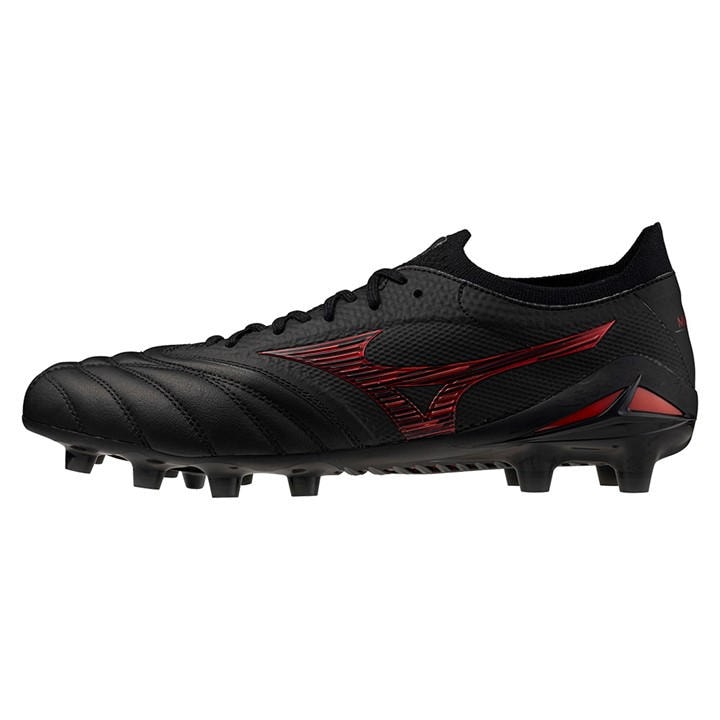 Mizuno Men's Black Morelia Neo Iv Beta  Firm Ground Rugby Boots in Size 12, Sports Direct