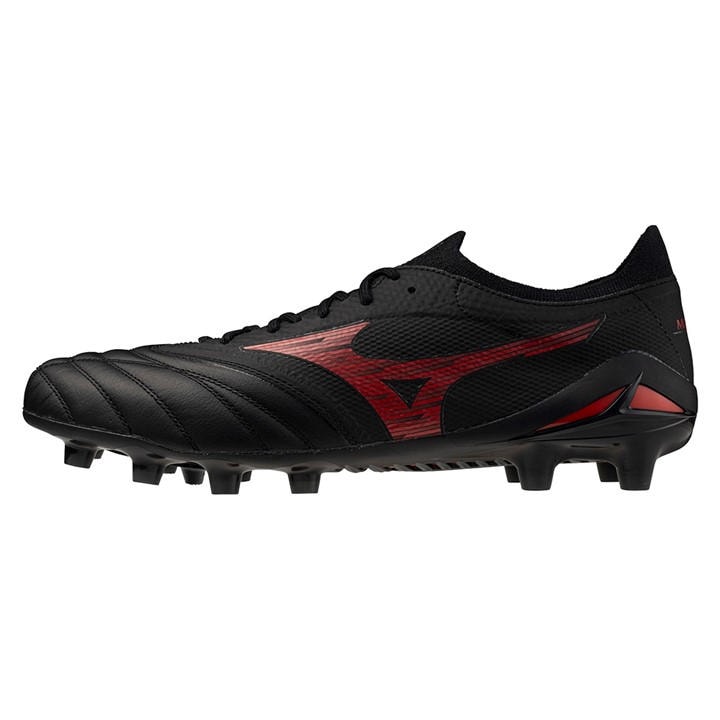 Mizuno Men's Black Morelia Neo Iv Elite  Firm Ground Football Boots in Size 12, Sports Direct