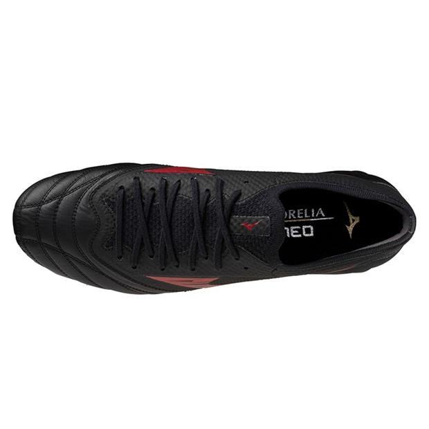 Black/Red/Black - Mizuno - Morelia Neo IV Elite Adults Firm Ground Football Boots