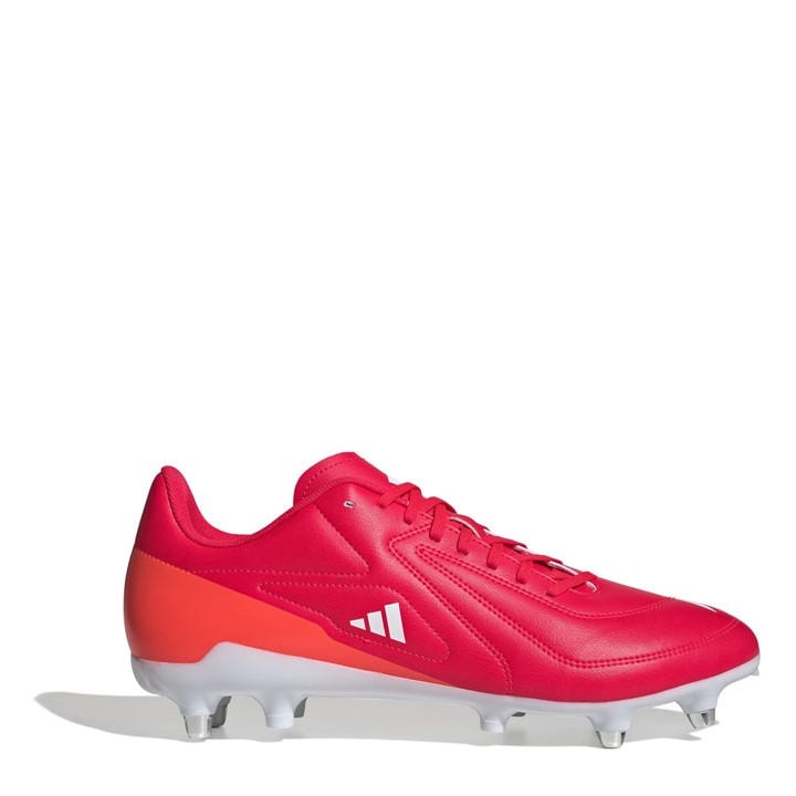 Adidas Men's Red Rs-15  Soft Ground Rugby Boots in Size 11, Sports Direct