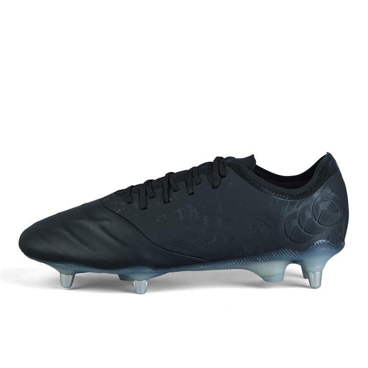 Canterbury Men's Black Phoenix Genesis Elite Soft Ground Rugby Boots in Size 12, Sports Direct