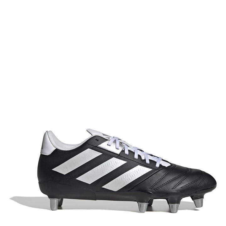 Adidas Men's Black Kakari Elite Soft Ground Rugby Boots in Size 8.5, Sports Direct