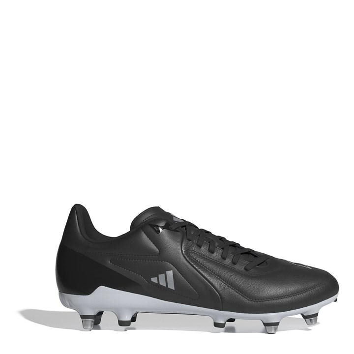 Adidas Men's Black Adizero Rs15 Elite  Soft Ground Rugby Boots in Size 12.5, Sports Direct