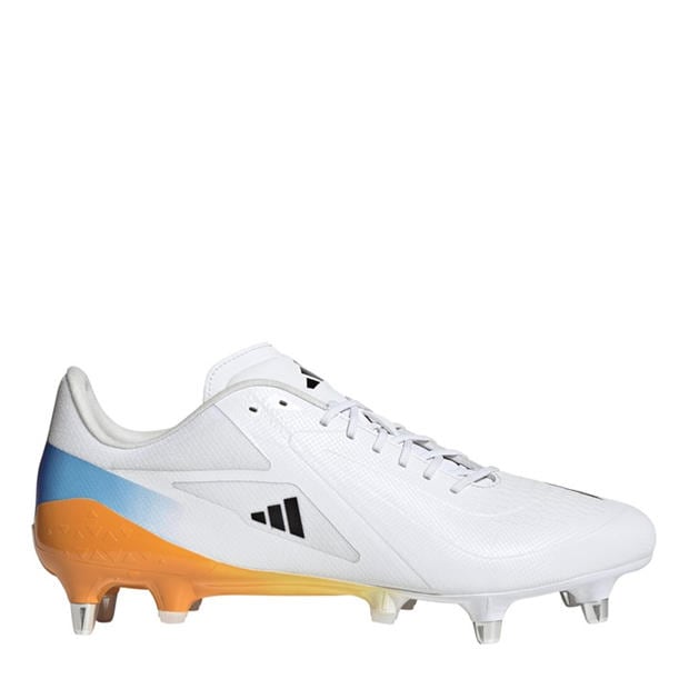 Wht/Blk/luc - adidas - Adizero RS15 Ultimate Adults Soft Ground Rugby Boots