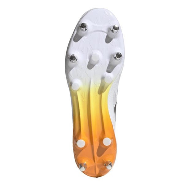 Wht/Blk/luc - adidas - Adizero RS15 Ultimate Adults Soft Ground Rugby Boots