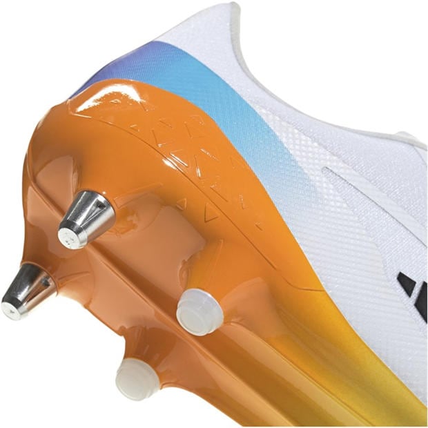 Wht/Blk/luc - adidas - Adizero RS15 Ultimate Adults Soft Ground Rugby Boots