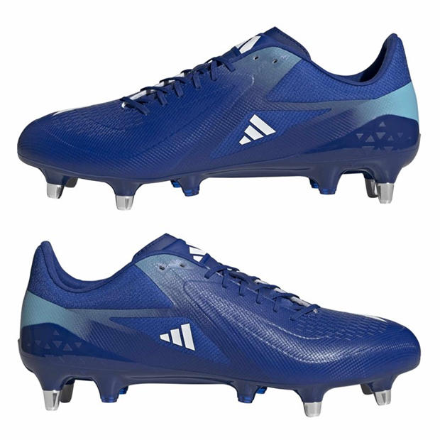 Team Royal - adidas - Adizero RS15 Ultimate Adults Soft Ground Rugby Boots