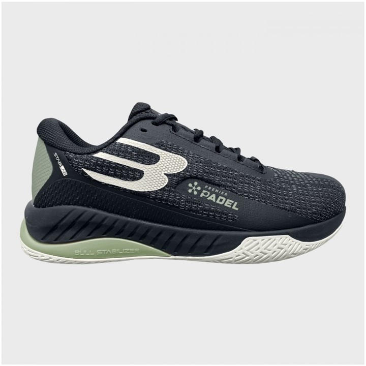Bullpadel  Black Premier P2 26V Padel Trainers in Size 10, Sports Direct