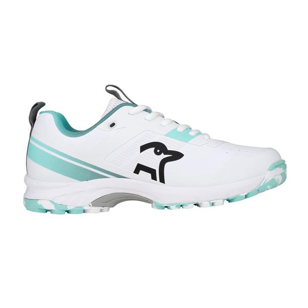 White/Blue - Kookaburra Sport - Kookaburra Pro 4.0 Cricket Shoe - Rubber Sole - Adult