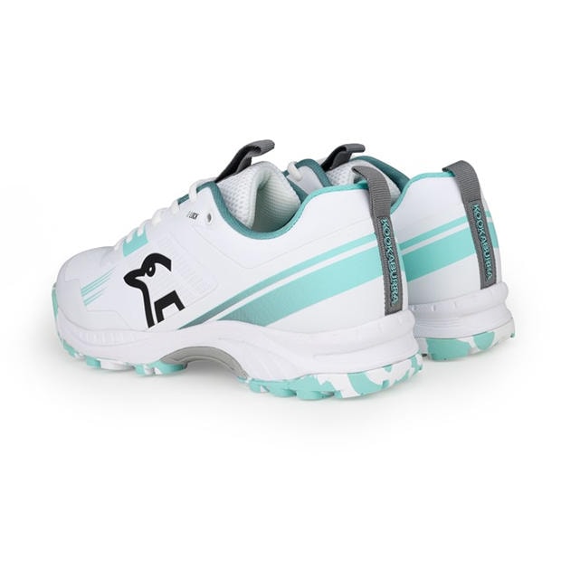 White/Blue - Kookaburra Sport - Kookaburra Pro 4.0 Cricket Shoe - Rubber Sole - Adult