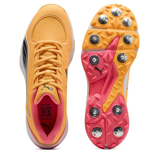 Orange - Puma - Puma Spike 24.2 Cricket Spikes Mens