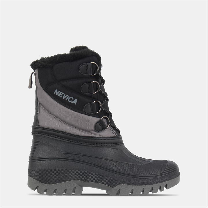 Nevica Men's Black Meribel Snow Boots in Size 10, Sports Direct