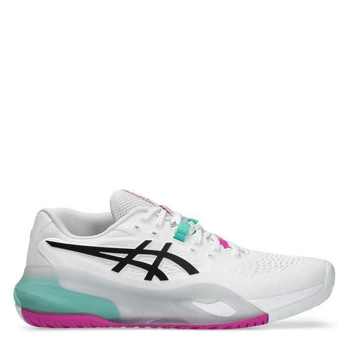 Asics Men's White Gel-Resolution X Tennis Shoes in Size 9, Sports Direct