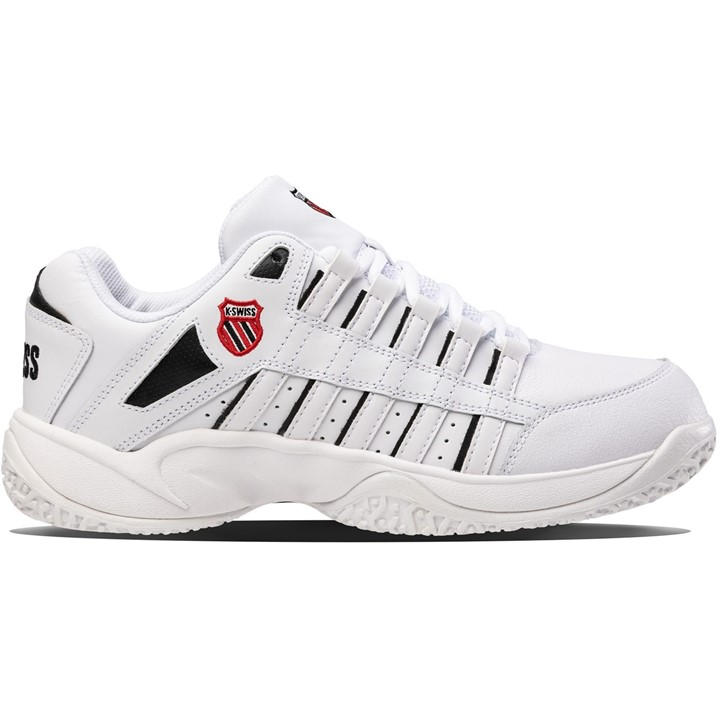 K-Swiss Men's White Tennis Shoes in Size 8.5, Sports Direct