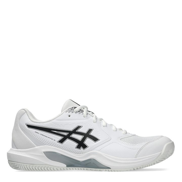 Asics Men's White Tennis Shoes in Size 10, Sports Direct