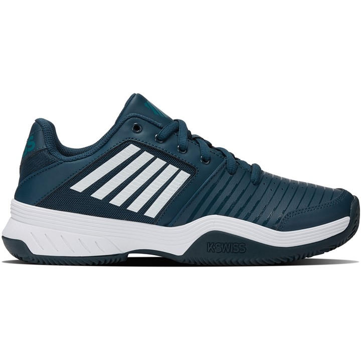 K-Swiss Men's  Court Express Hb Clay Court Lace Up Tennis Shoes in Size 8, Sports Direct